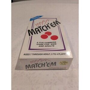 JAX LTD Match ‘Em Numbers Game – 1997